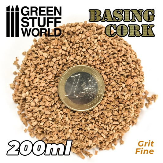 Grit Fine Basing Cork  200ml tub...