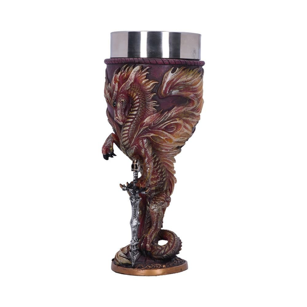 Nemesis Now Flame Blade Goblet by Ruth Thompson -17.8cm