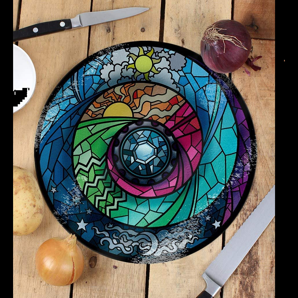 Spectroscope Glass Chopping Board