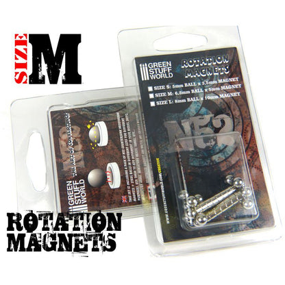 Rotation Magnets - Size M -9276- Green Stuff World