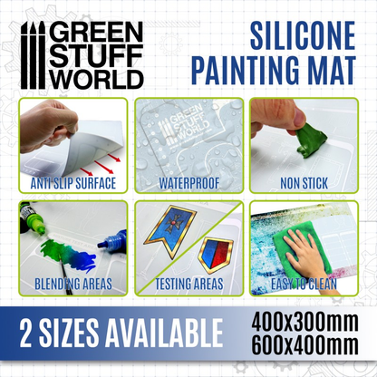 A silicone painting mat by Green Stuff World