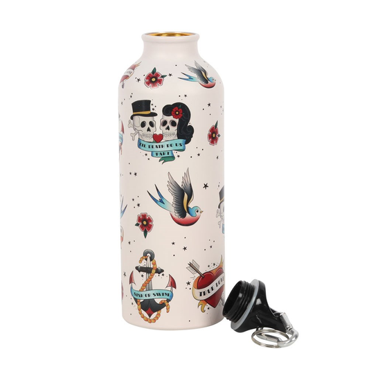 Tattoo Metal Water Bottle