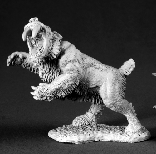 reaper miniatures  Sabertooth Tiger 03570: