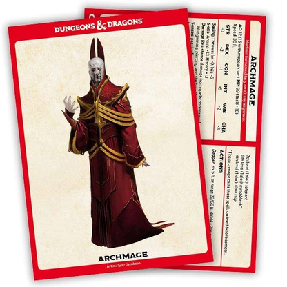 D&D Creature & NPC Cards