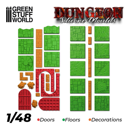 Dungeon silicone mould by Green ...