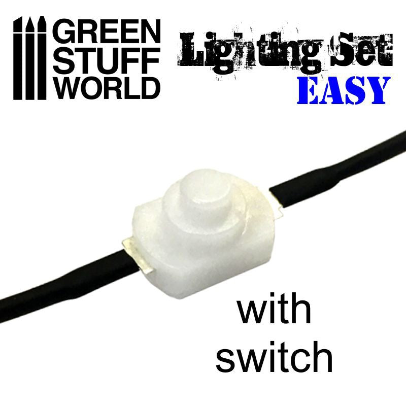 LED Lighting Kit with Switch -1573- Green Stuff World