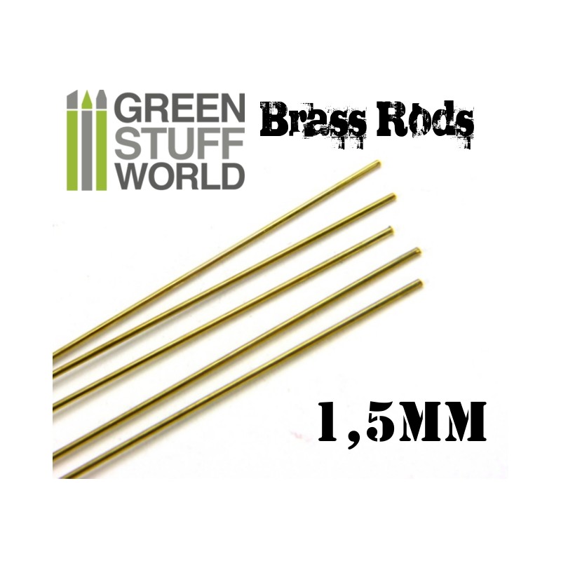 Pinning Brass Rods 1.5mm- 9218 -Green Stuff World