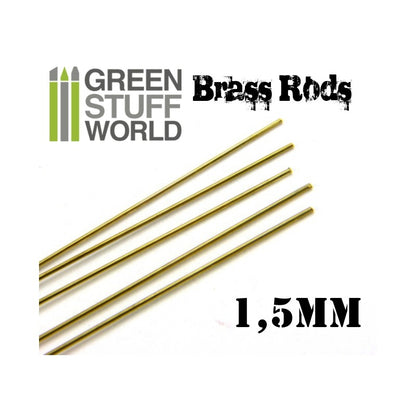 Pinning Brass Rods 1.5mm- 9218 -Green Stuff World