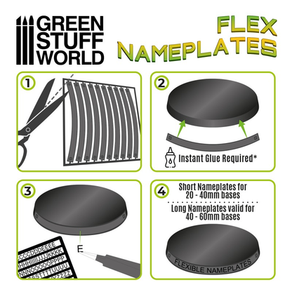 Flexible Nameplates Long - GSW