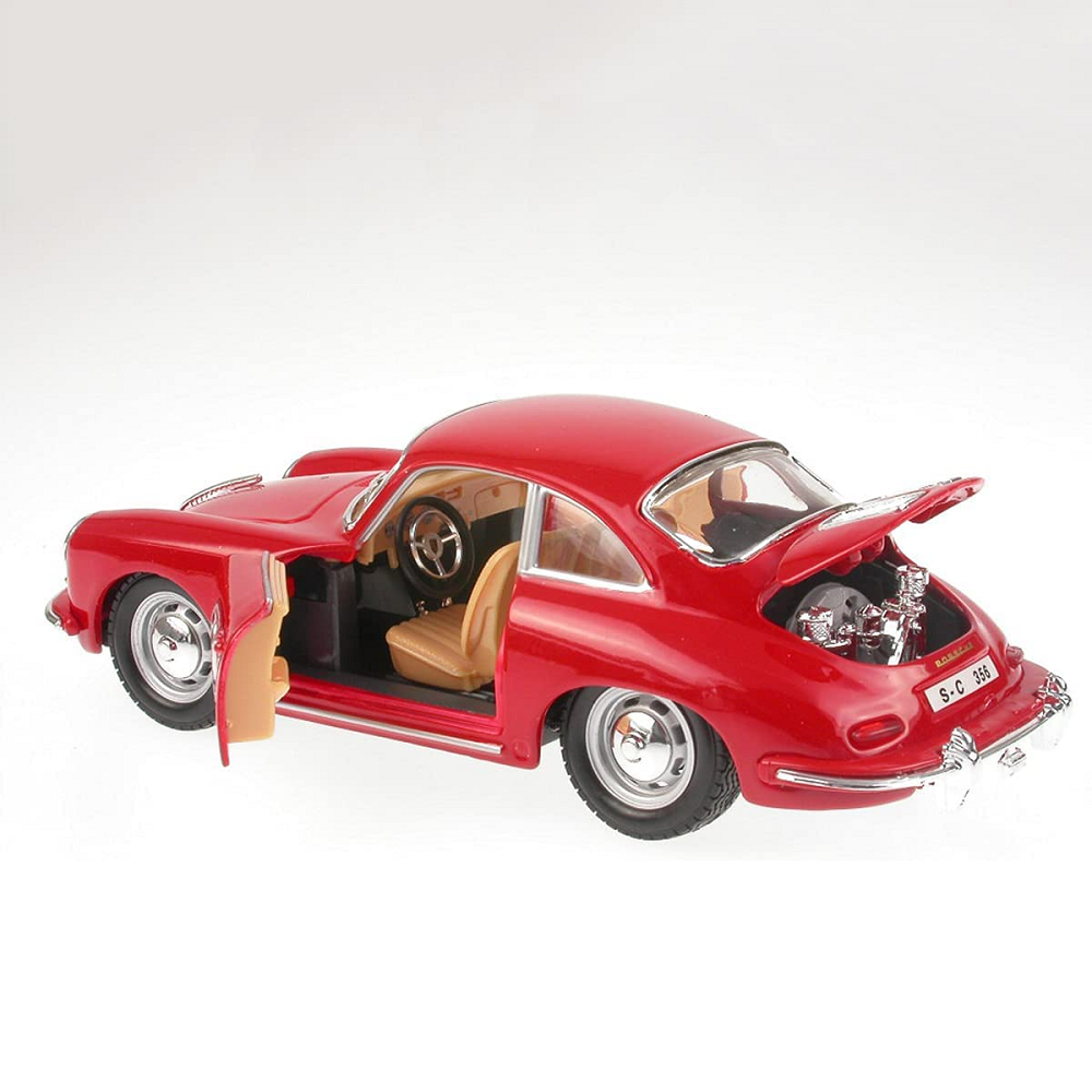 Porsche 356B Coupe 1961- 1/24 Die Cast Car - Bburago