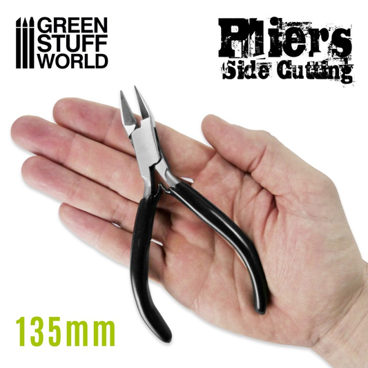 Flush side cutting pliers by Gre...