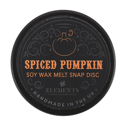 Spiced Pumpkin Soy Wax Melt Snap Disc