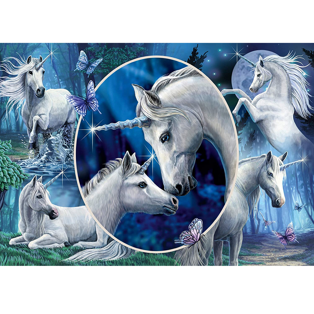 Lisa Parker: Mythical Unicorns 1000 Piece Jigsaw Puzzle