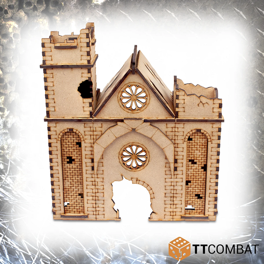 Ruined Convent Abbey MDF kit