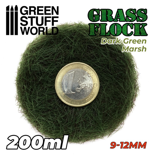 Dark Green Marsh 9-12mm Flock -2...