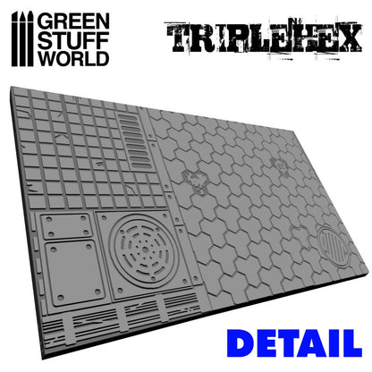 TripleHex - Rolling Pin - 1161 Green Stuff World