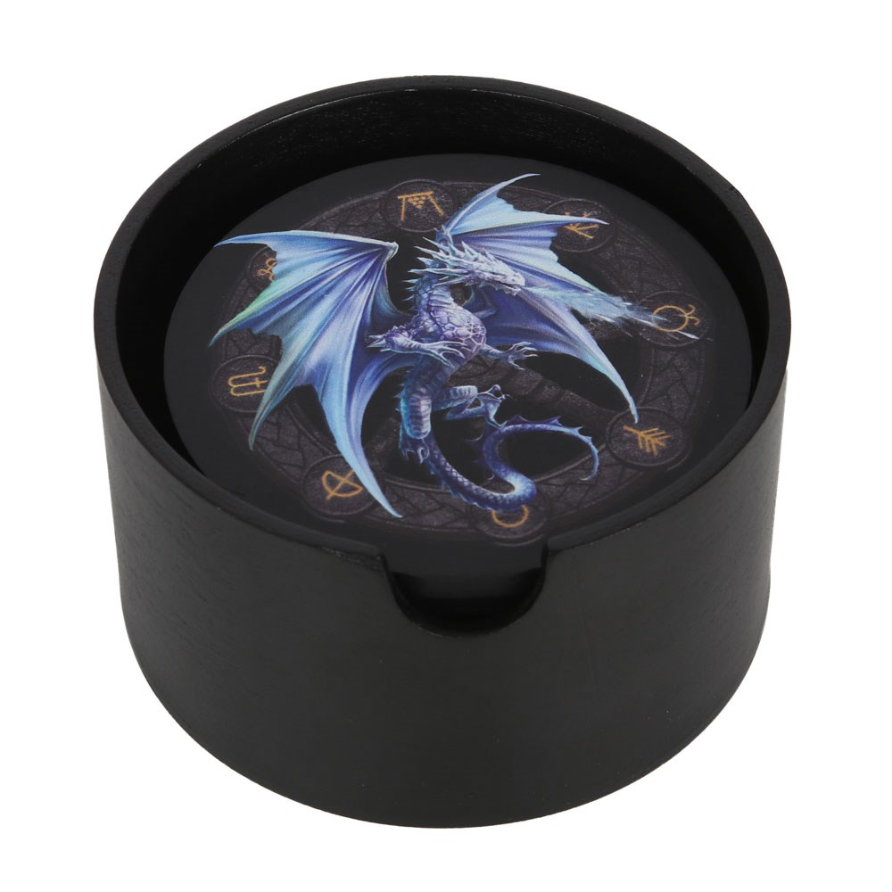 Dragons Of The Sabbats Coaster Set - Anne Stokes