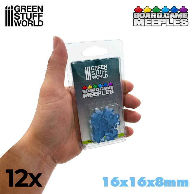 Light Blue Meeples by Green Stuff World