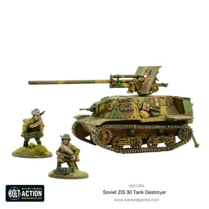 Soviet ZIS-30 Tank Destroyer - Bolt Action