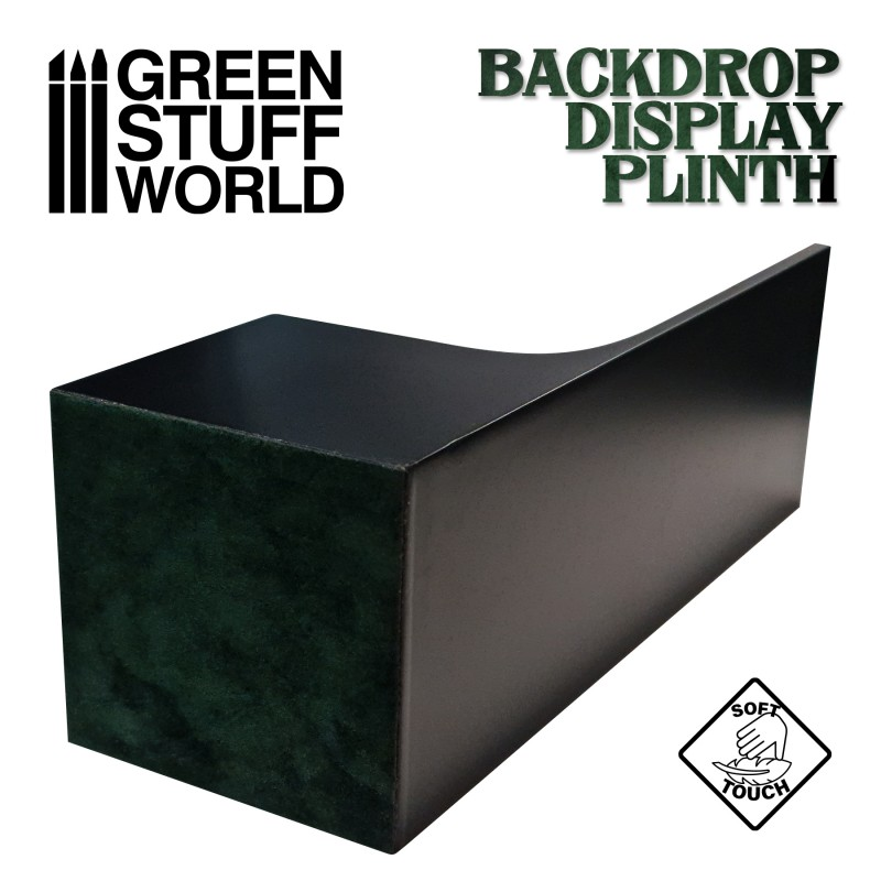 14cm Backdrop Display Plinth - Green Stuff World