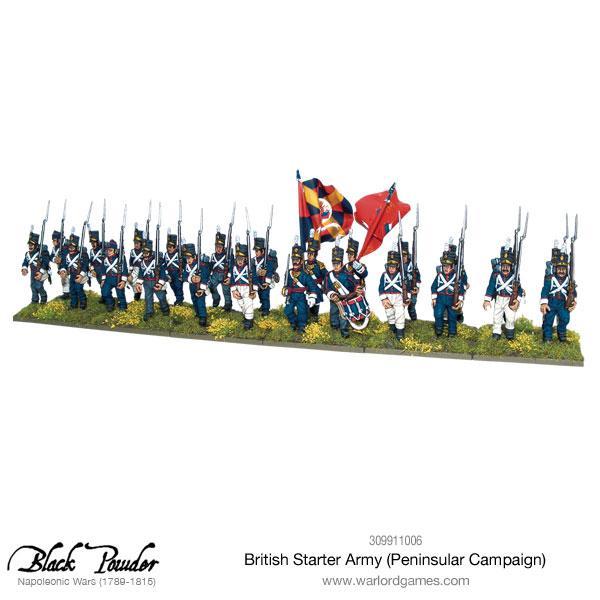 Napoleonic British Starter Army (Peninsular campaign) - Black Powder