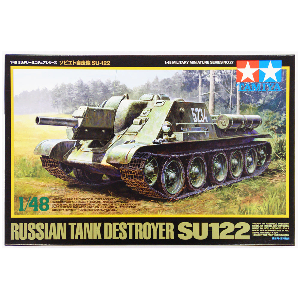 Russian Tank Destroyer SU122 - Tamiya 1/48 Scale Tank