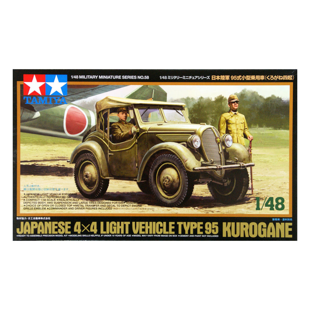 Japanese Kurogane Type 95 Light Vehicle - Tamiya 1/48 Scale Model