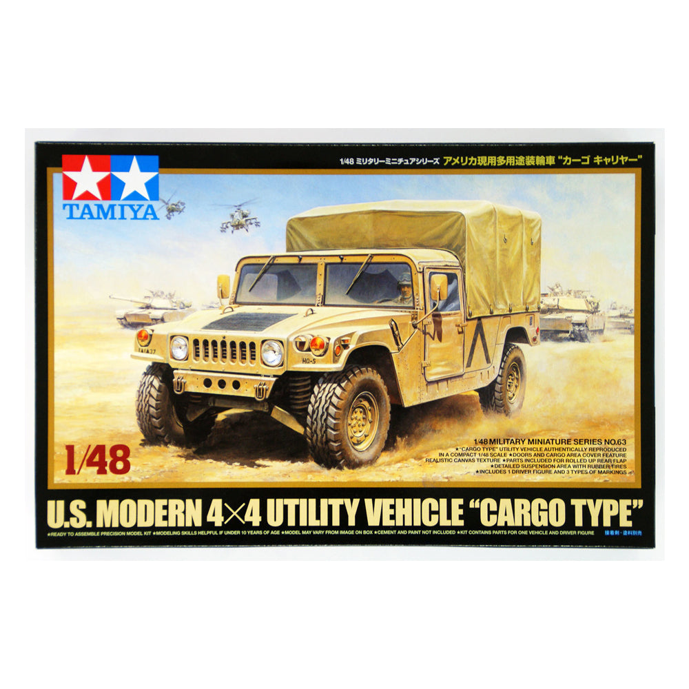 Cargo Type U.S. Utility Vehicle- Tamiya 1/48 Scale Model