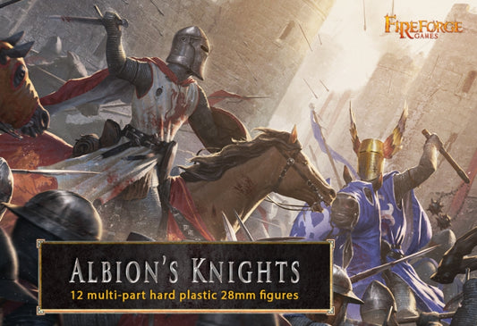 Fireforge Albion Knights plastic kit (12 mounted figures):www.mightylancergames.co.uk 