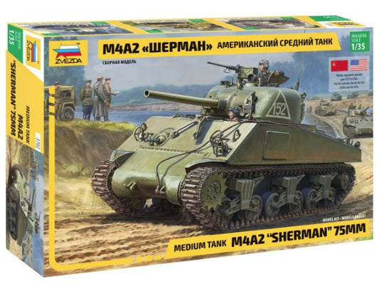 M4A2 "Sherman " 75mm -...