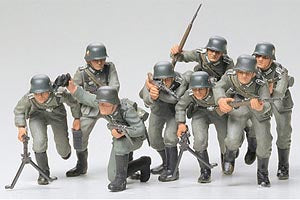 GERMAN ASSAULT TROOPS - Tamiya (1/35) :www,mightylancergames.co.uk