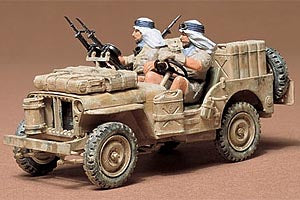 BRITISH SAS JEEP - Tamiya (1/35)...