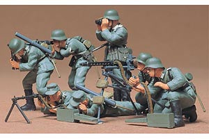 GERMAN MACHINE GUN TROOPS - Tamiya (1/35) :www.mightylancergames.co.uk