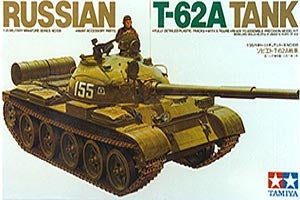 RUSSIAN T-62A TANK - Tamiya (1/3...