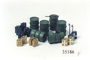 GERMAN FUEL DRUM SET - Tamiya (1/35)