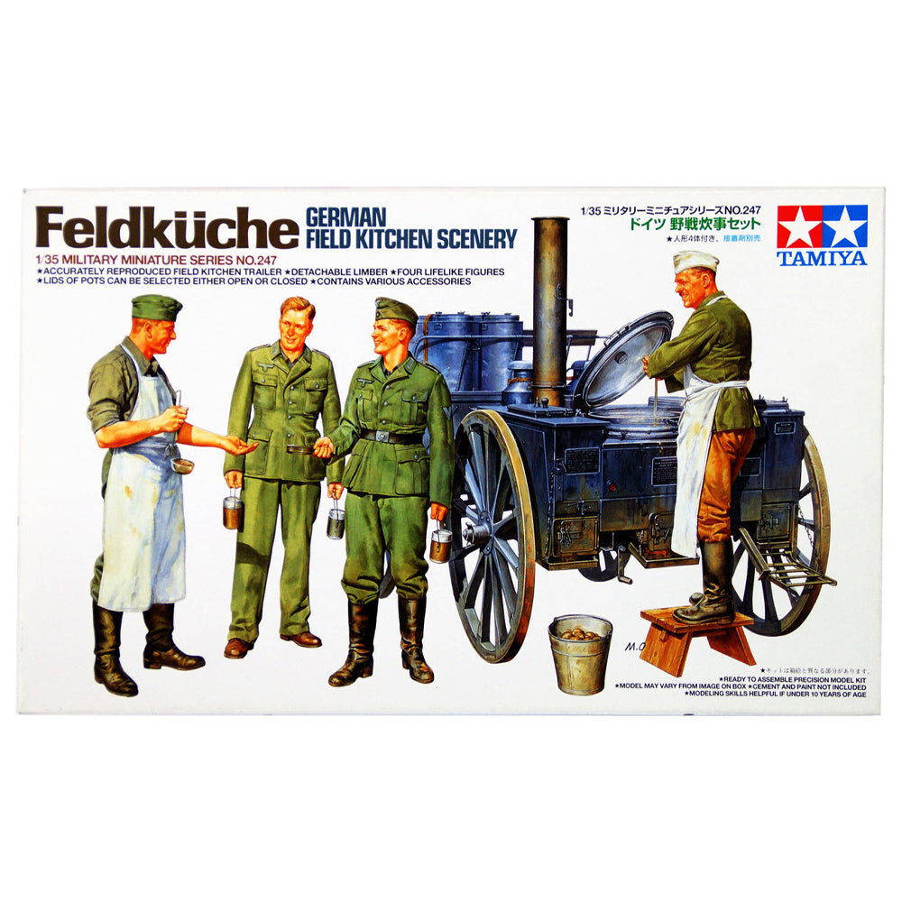 Feldküche German Field Kitchen - Tamiya 1/35 Scale Figures