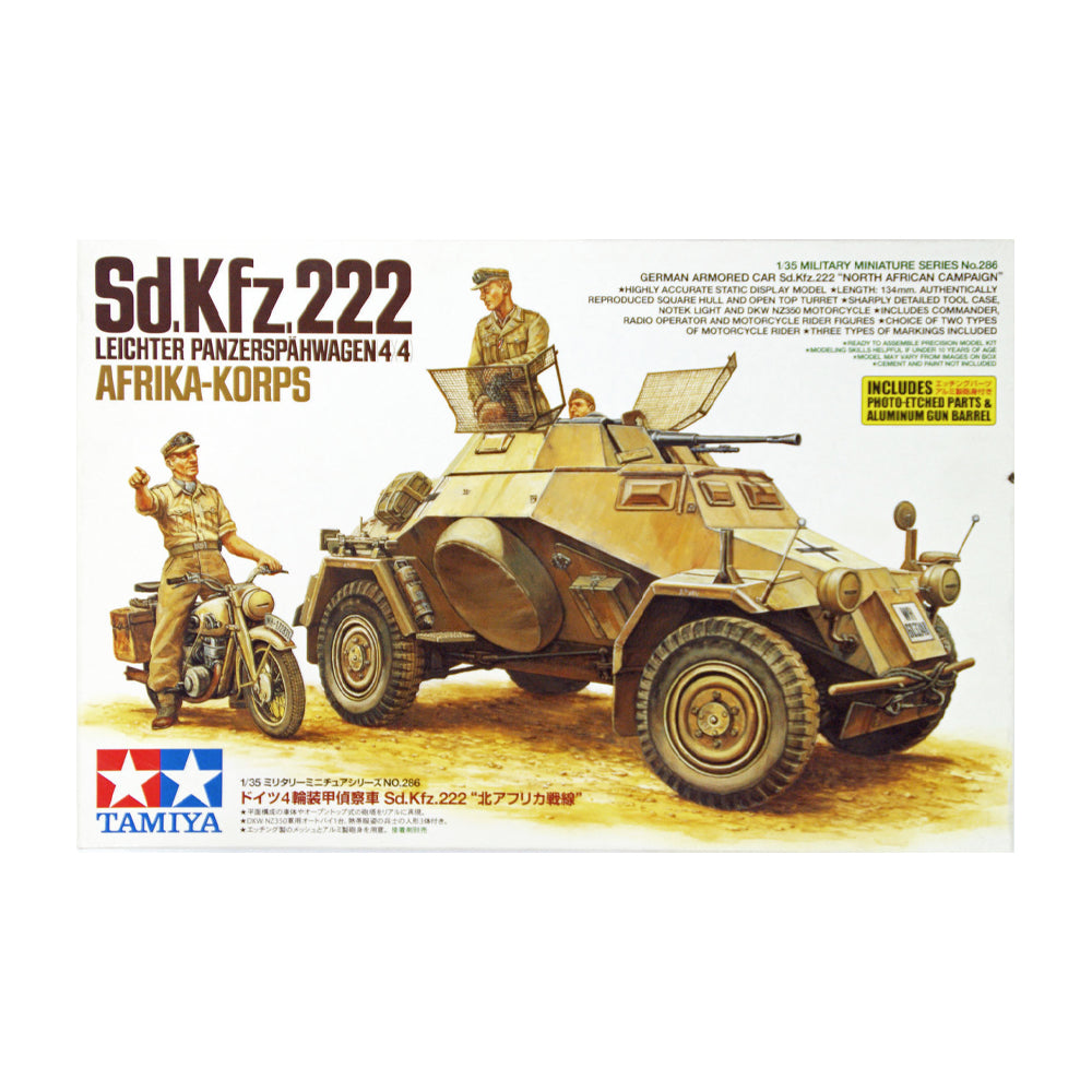 Afrika Korps Lighter Panzerspahwagen - Tamiya 1/35 Scale Model