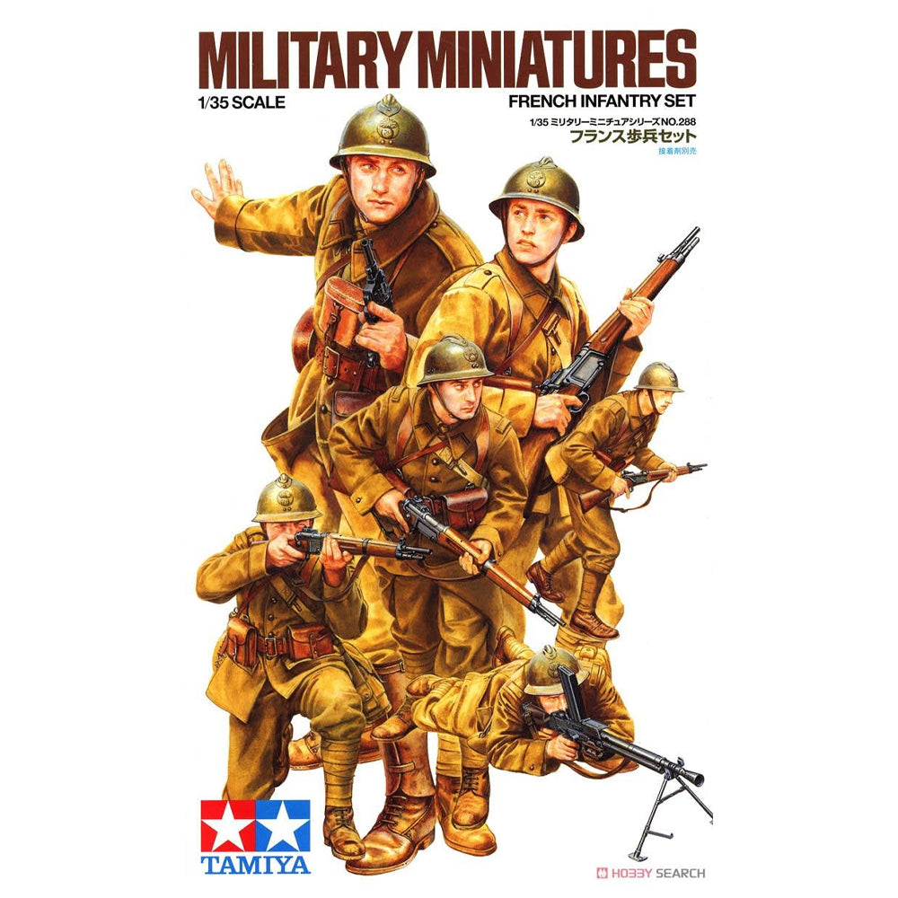 French Infantry Set - Tamiya 1/35 Scale Figures