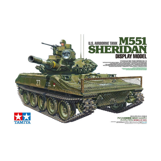 Tamiya 1/16 US Airborne M551 Sheridan Display Model