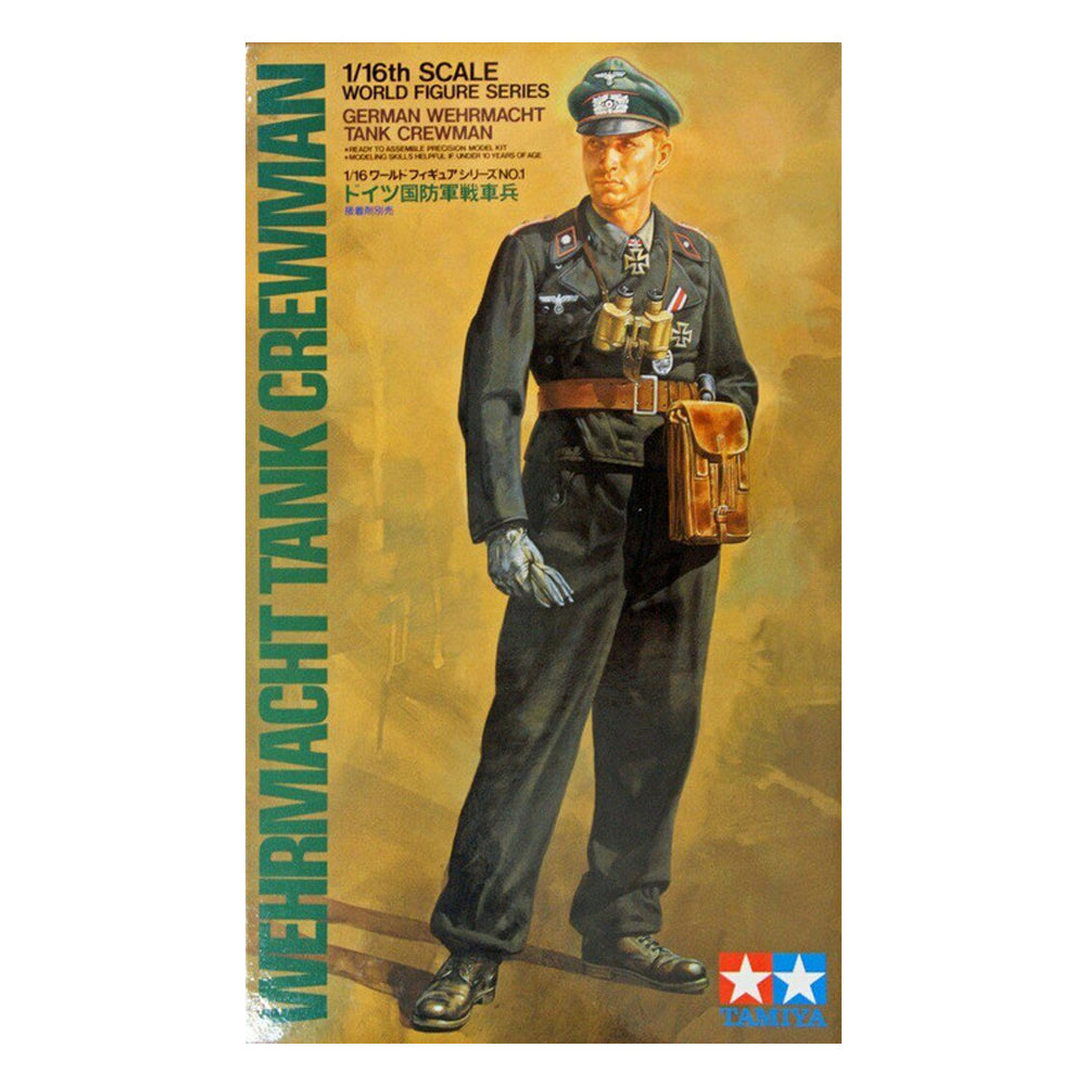 Wehrmacht Tank Crewman 1/16 Scale Figure Kit