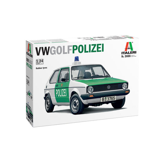 VW Golf Polizei - 1:24 Italeri M...