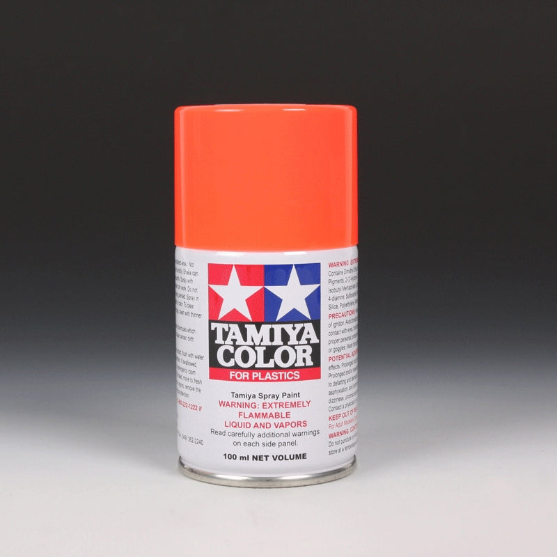 Tamiya Fluorescent Red Spray For Plastics