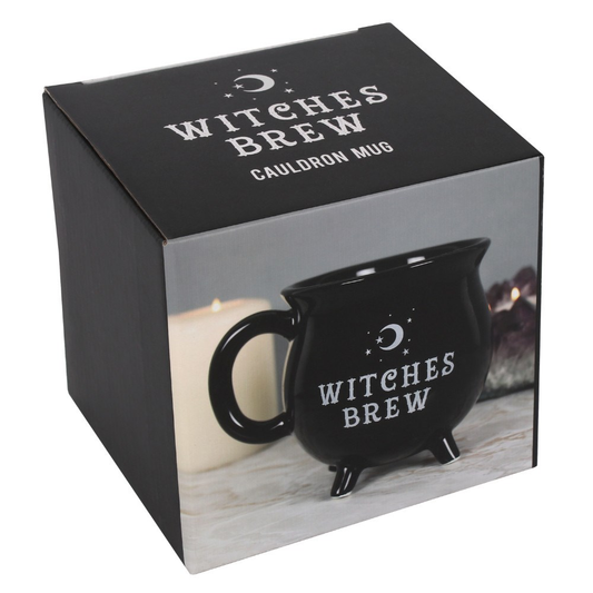 Witches Brew Cauldron Mug, a bla...