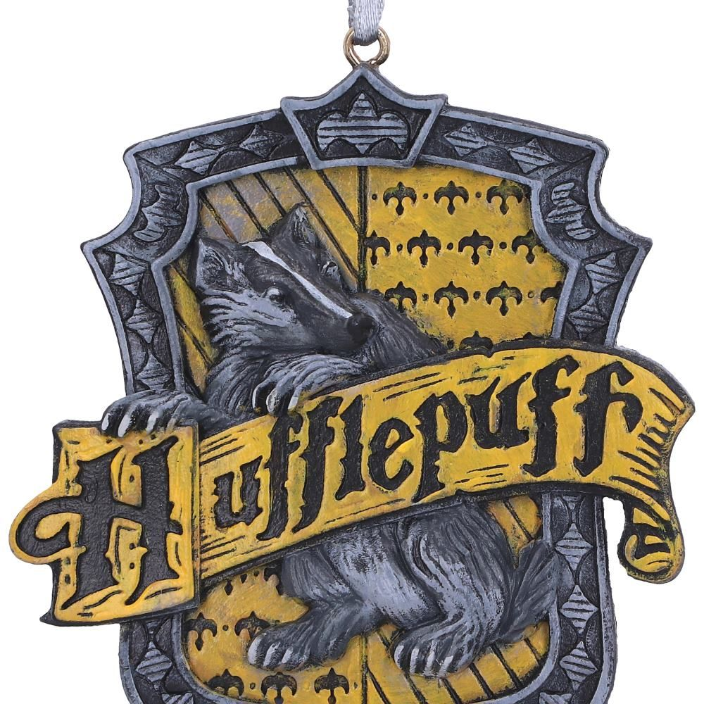 Nemesis Now Hufflepuff Crest Hanging Ornament - Harry Potter