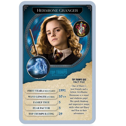 Harry Potter Witches & Wizards Top Trumps Specials