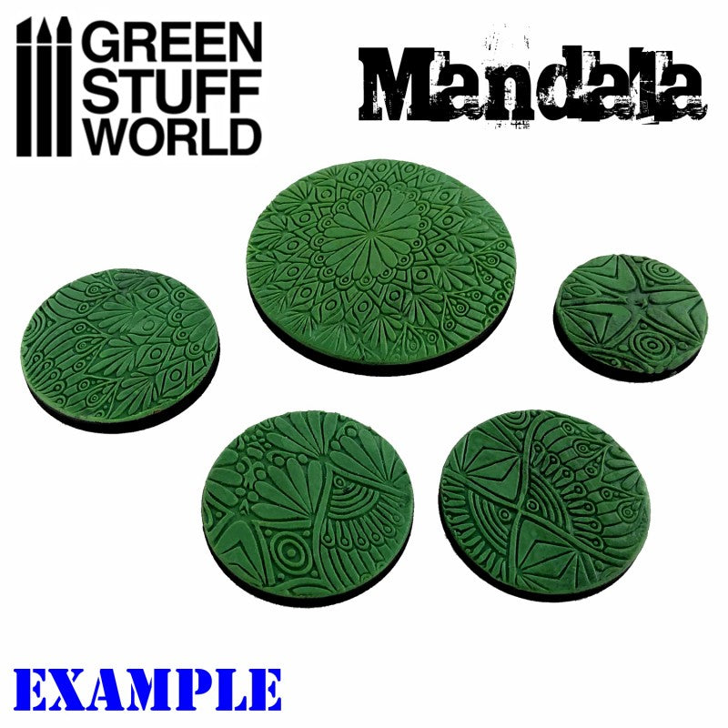 MANDALA- Rolling Pin - 1999 Green Stuff World