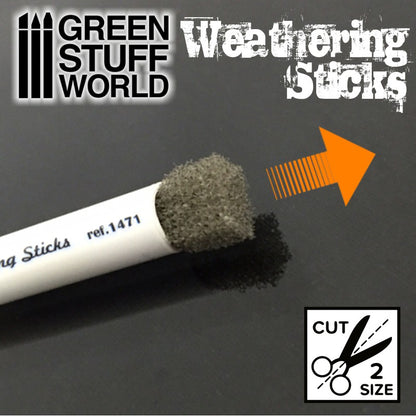 Weathering Sticks 8mm -9311- Green Stuff World