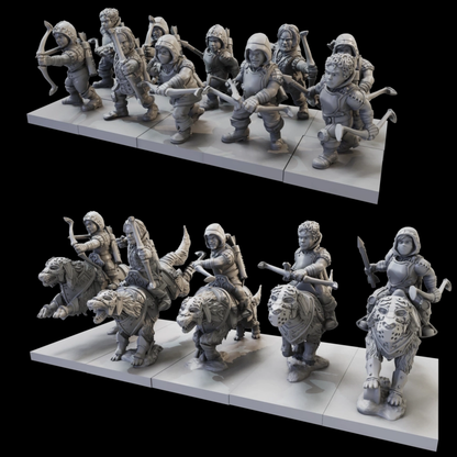 Halfling Poachers Battlegroup - Kings Of War