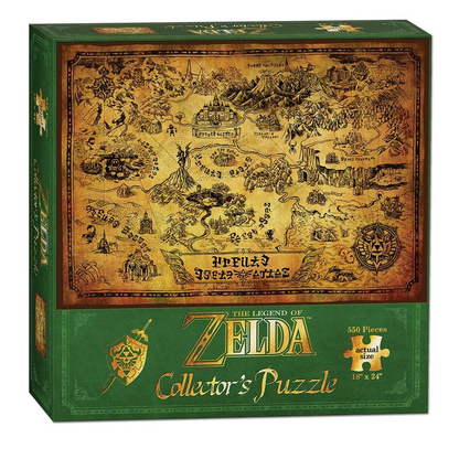 The Legend of Zelda Collectors Puzzle  - 550 Piece Puzzle -9501