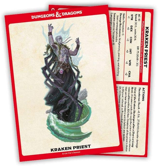 D&D Creature & NPC Cards